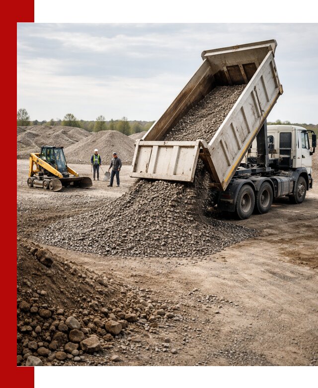 Доставка самосвалом 25 м³ в Перми быстро и надежно