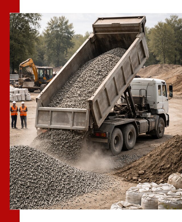 Аренда самосвала в Перми для доставки сыпучих и нерудных материалов