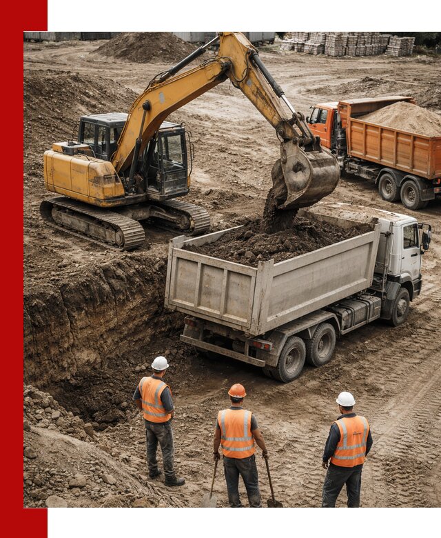 Разработка грунта для строительства и благоустройства в Перми